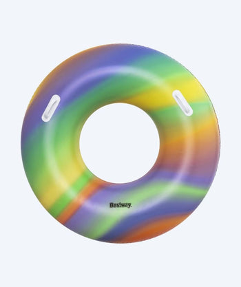 Bestway badring - Rainbow - Multifärgad