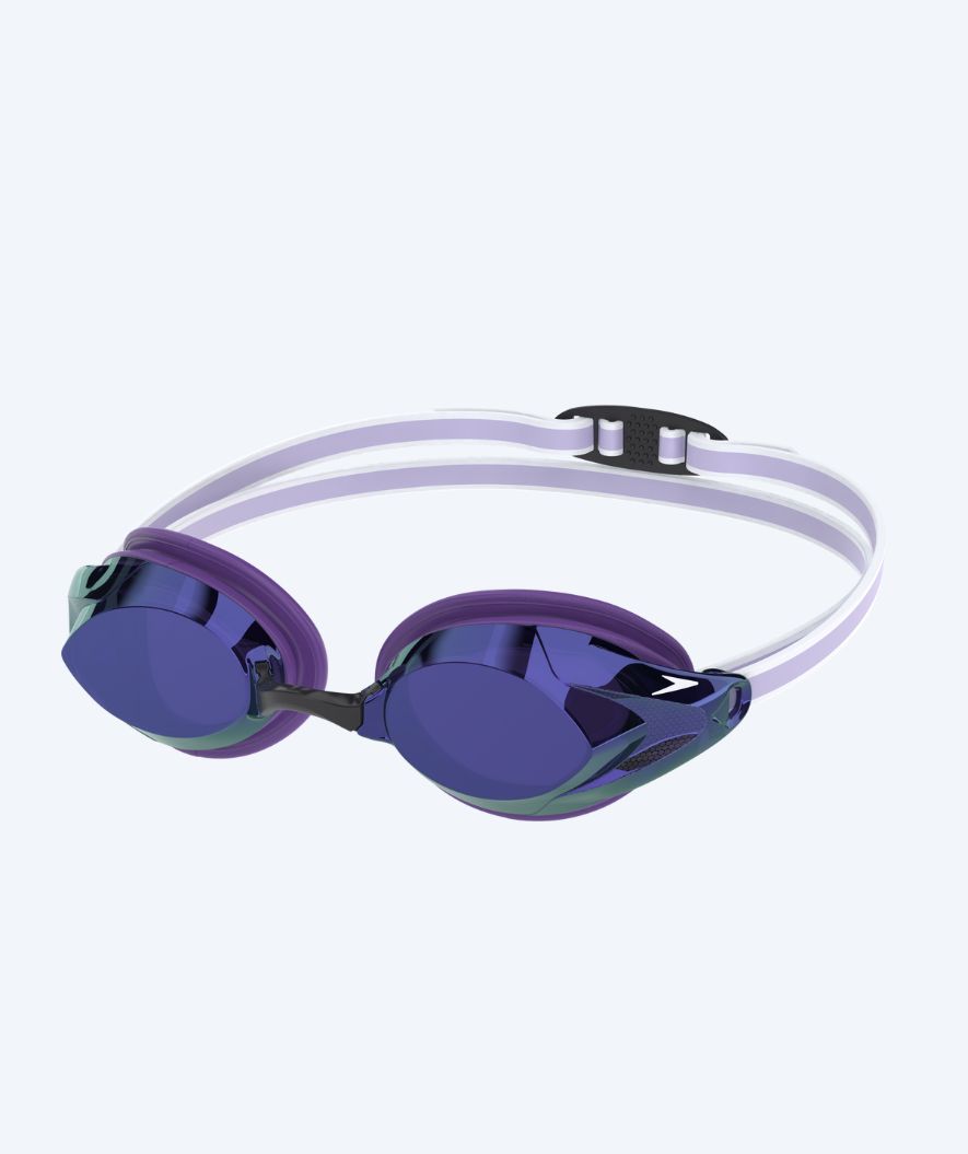 Speedo Elitsimglasögon för dam - Vanquisher 3.0 Mirrored - Lila