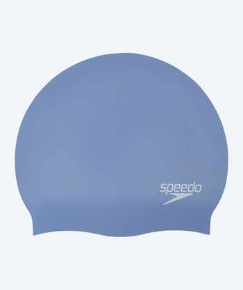 Speedo badmössa för långt hår - Blå