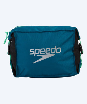 Speedo pool sidoväska - Mörkblå/grön