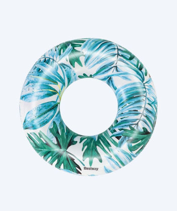 Bestway badring - Tropical Palms - Blå