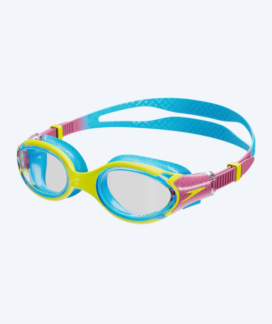 Speedo simglasögon för barn (6-14) - Biofuse 2.0 - Gul/blå
