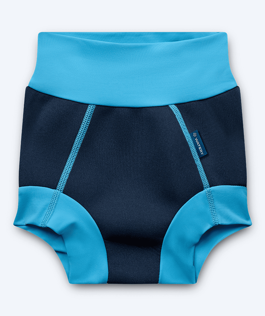 Watery badblöja barn - Neoprene Swim Nappy - Atlantic Blue