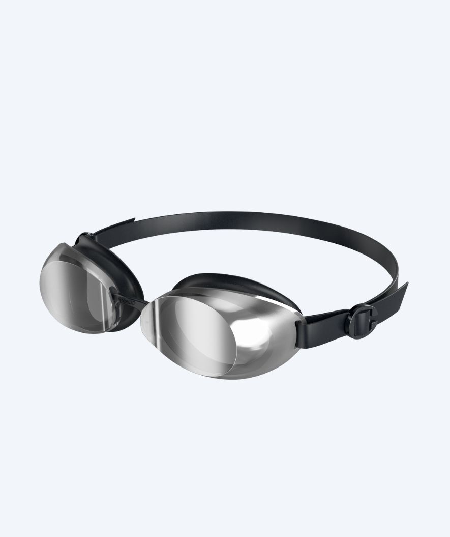 Speedo motionssimglasögon - Jet 2.0 - Svart/silver (Mirror lins)