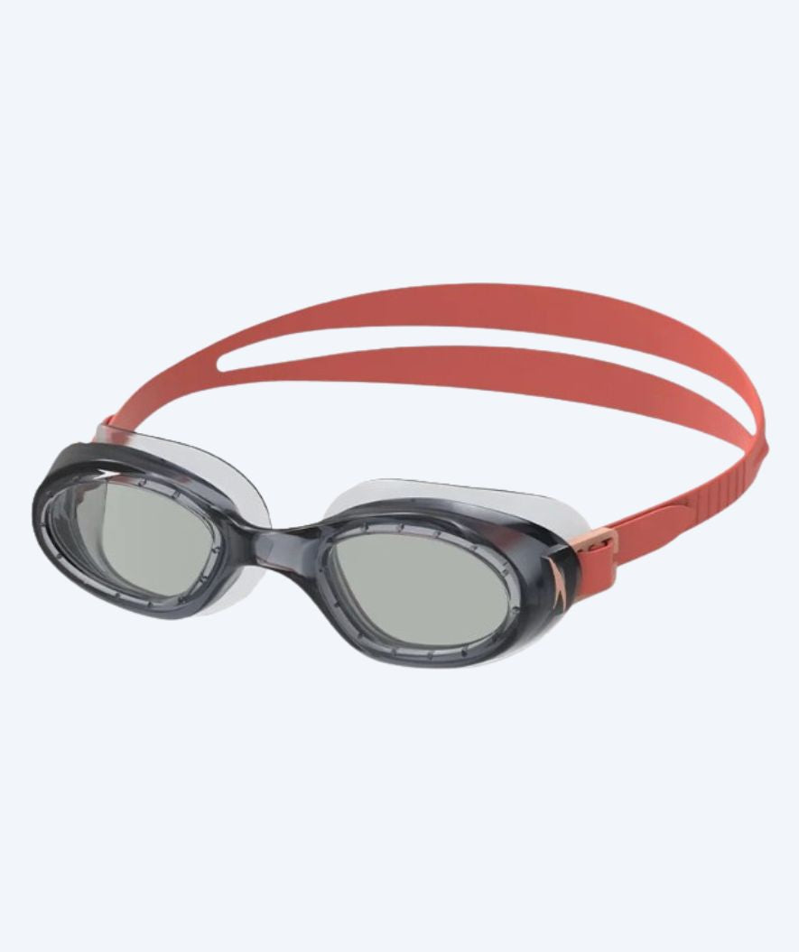 Speedo simglasögon för barn (6-16) - Futura Hydrospex - Röd/smoke