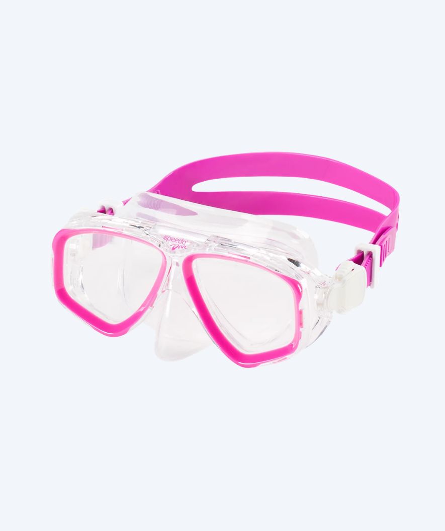 Speedo cyklop för junior (6-16) - Adventure - Rosa/klar