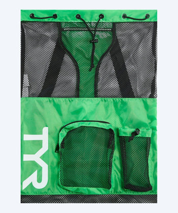 TYR simnät - Big Mesh Mummy 40L - Grön/svart