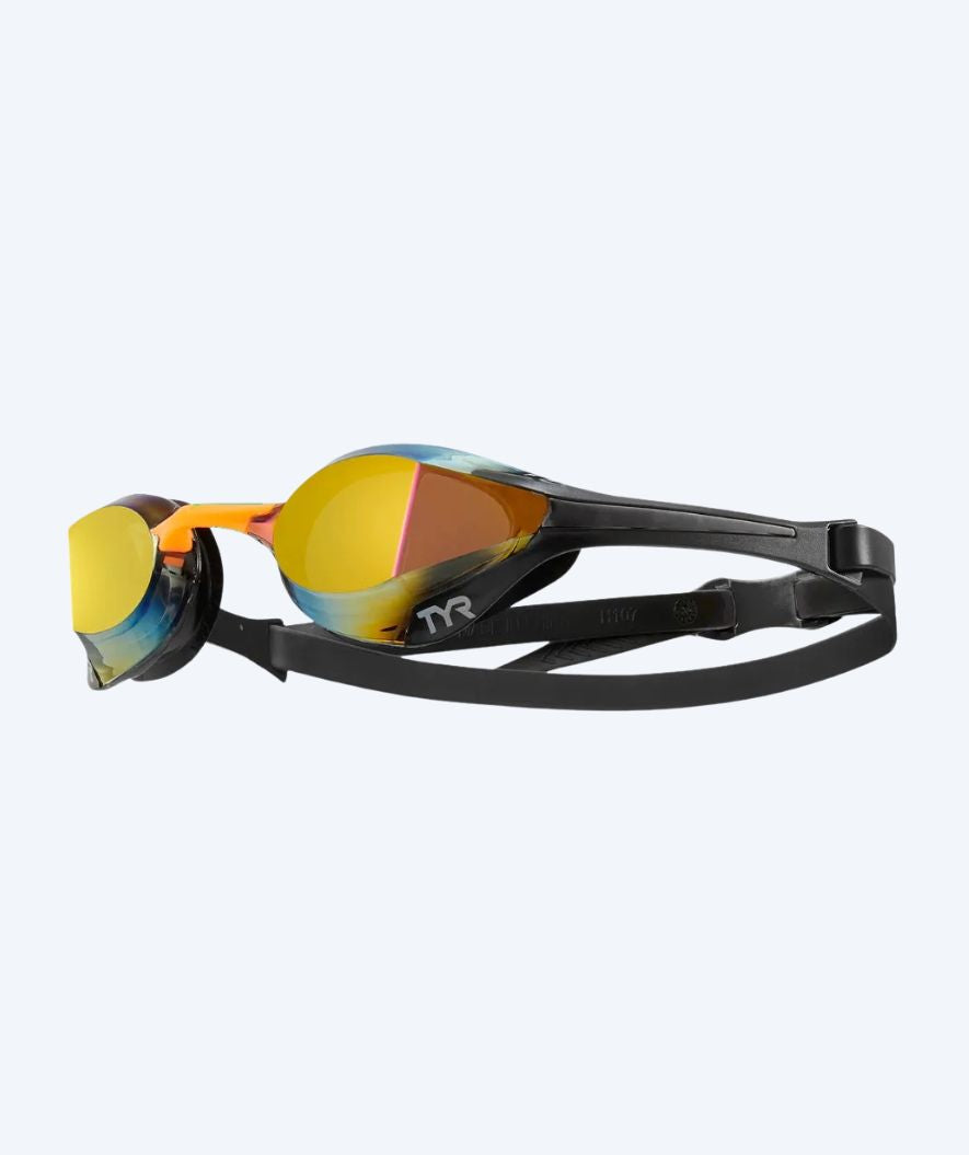 TYR Elite simglasögon - Tracer-X Elite Mirrored - Svart/orange
