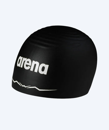 Arena badmössa tävling - Aquaforce Wave Cap - Svart/Vit