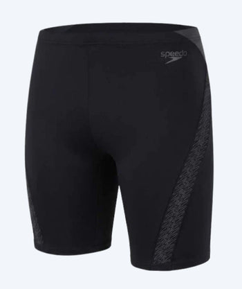 Speedo långa badbyxor för herr - Hyperboom Splice - Svart/Grå