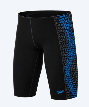 Speedo långa badbyxor för herr - Endurance Max Tech Pannel - Svart/Mörkblå