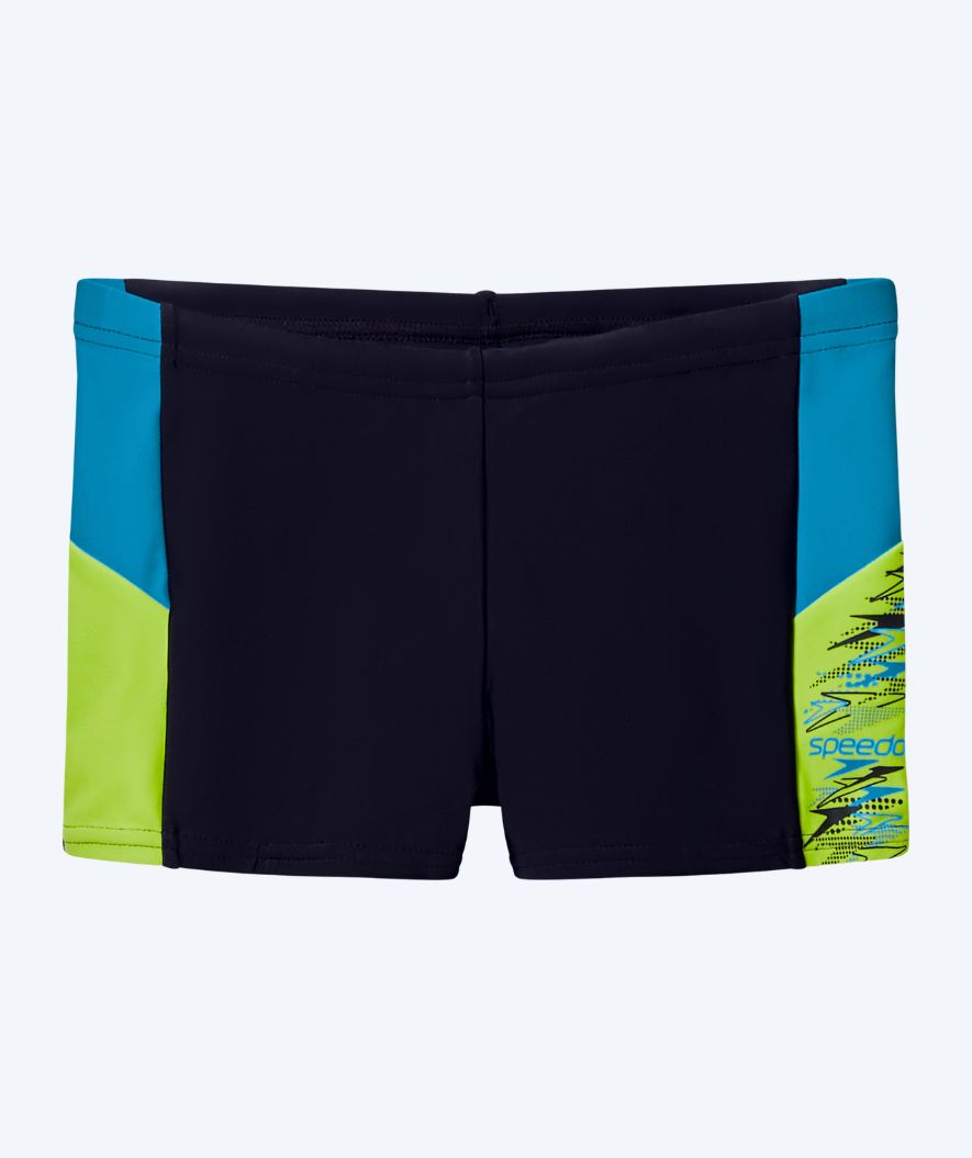 Speedo aquashorts för pojkar - Dive - Svart/Grön