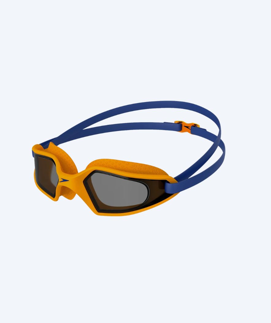 Speedo simglasögon för barn - Hydropulse - Blå/Orange (Smoke lins)
