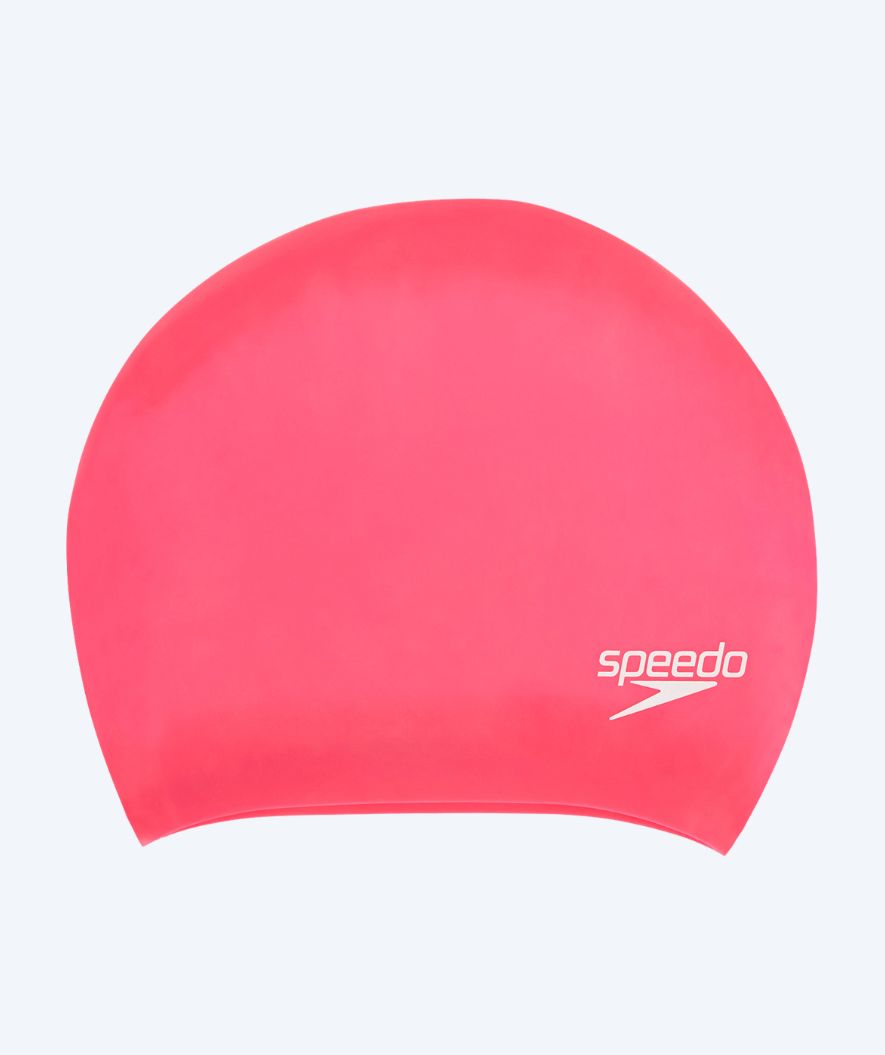 Speedo badmössa för långt hår - Rosa