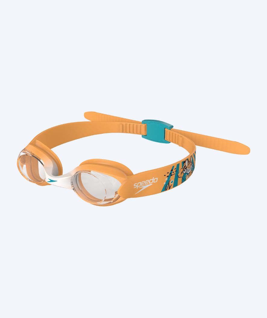 Speedo simglasögon för barn (2-6) - Infant Illusion - Orange/Klar