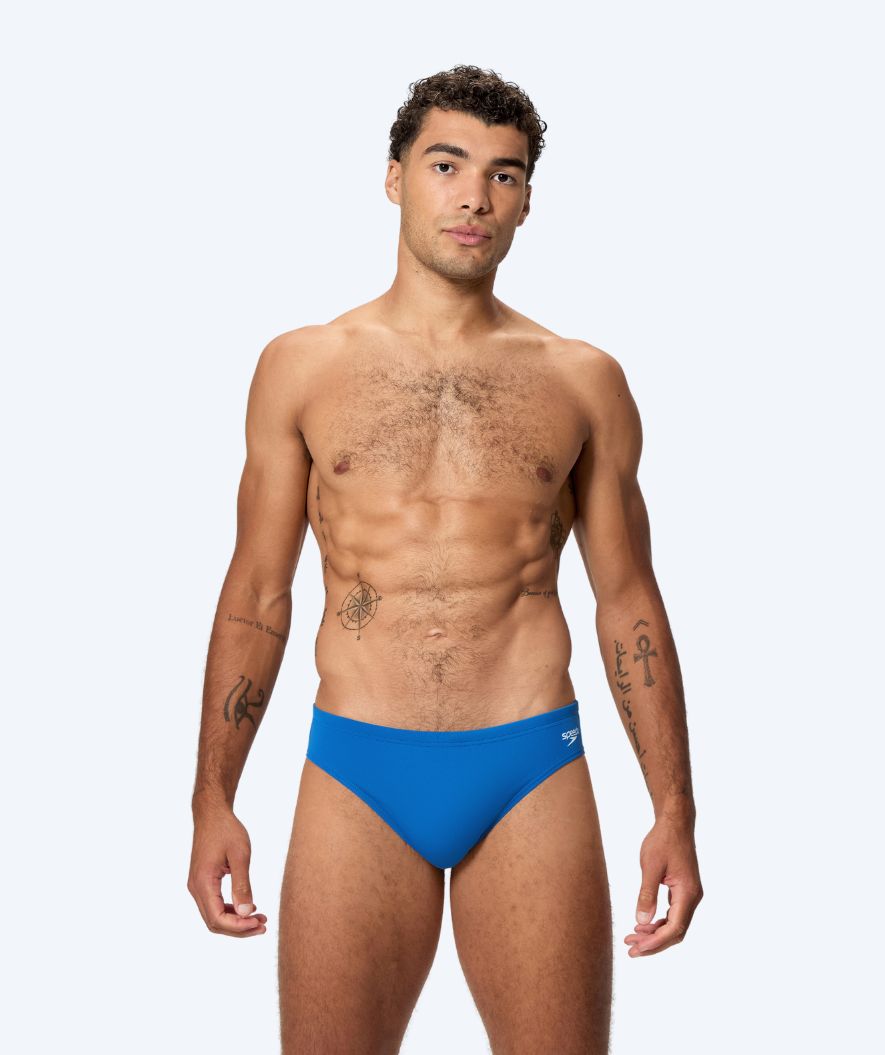 Speedo trekantiga badbyxor för herr - Endurance Logo - Ljusblå