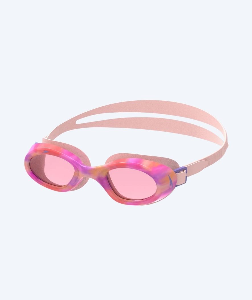 Speedo simglasögon för barn (6-16) - Futura Hydrospex - Ljusrosa/Rosa (Printed)