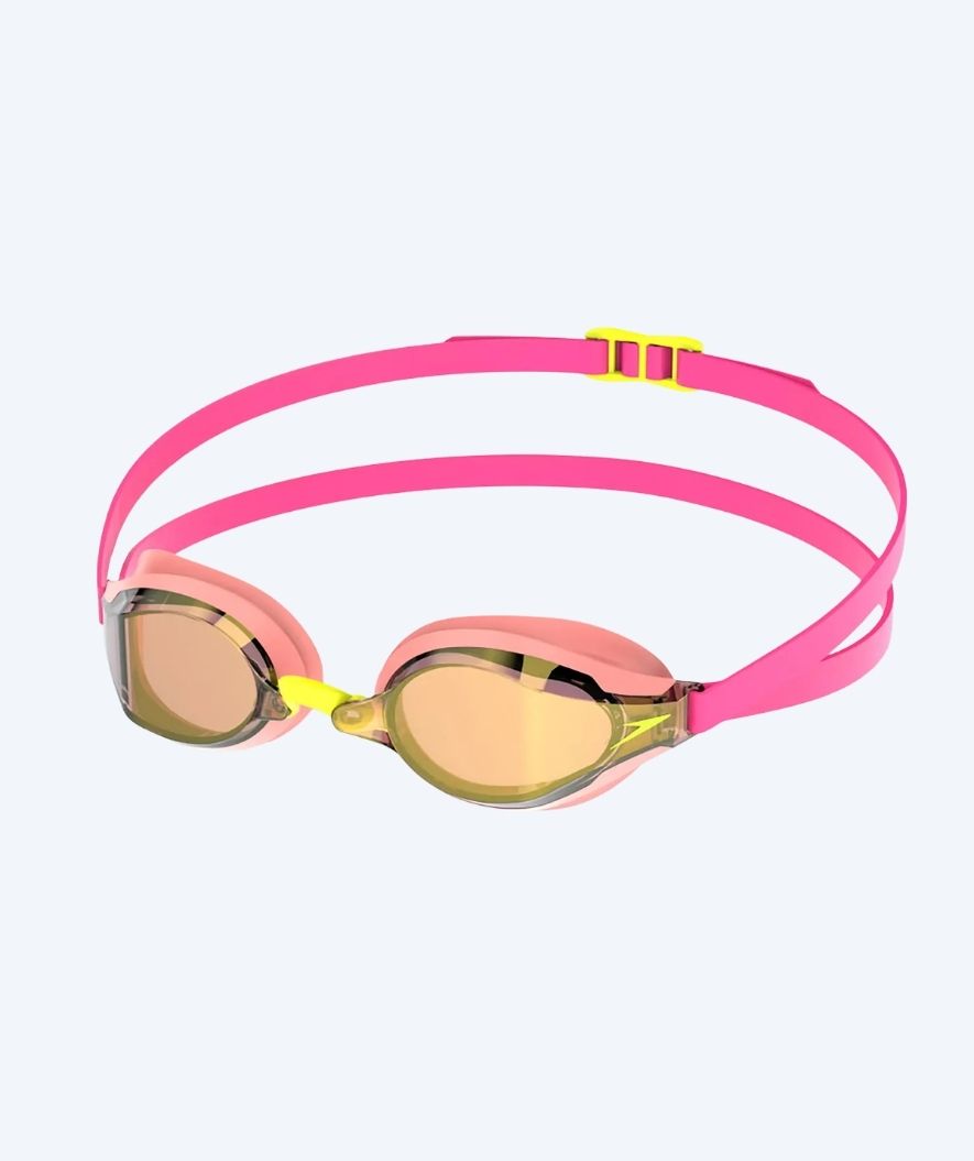 Speedo Elite simglasögon - Fastskin Speedsocket 2 Mirror - Ljusrosa/Guld