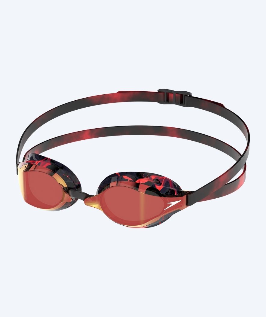 Speedo Elite simglasögon - Fastskin Speedsocket 2 Mirror - Svart/Röd (Limited 2026)