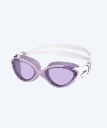 Speedo motionssimglasögon för dam - Biofuse 2.0 - Lila/Vit