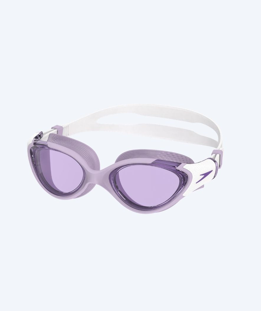 Speedo motionssimglasögon för dam - Biofuse 2.0 - Lila/Vit