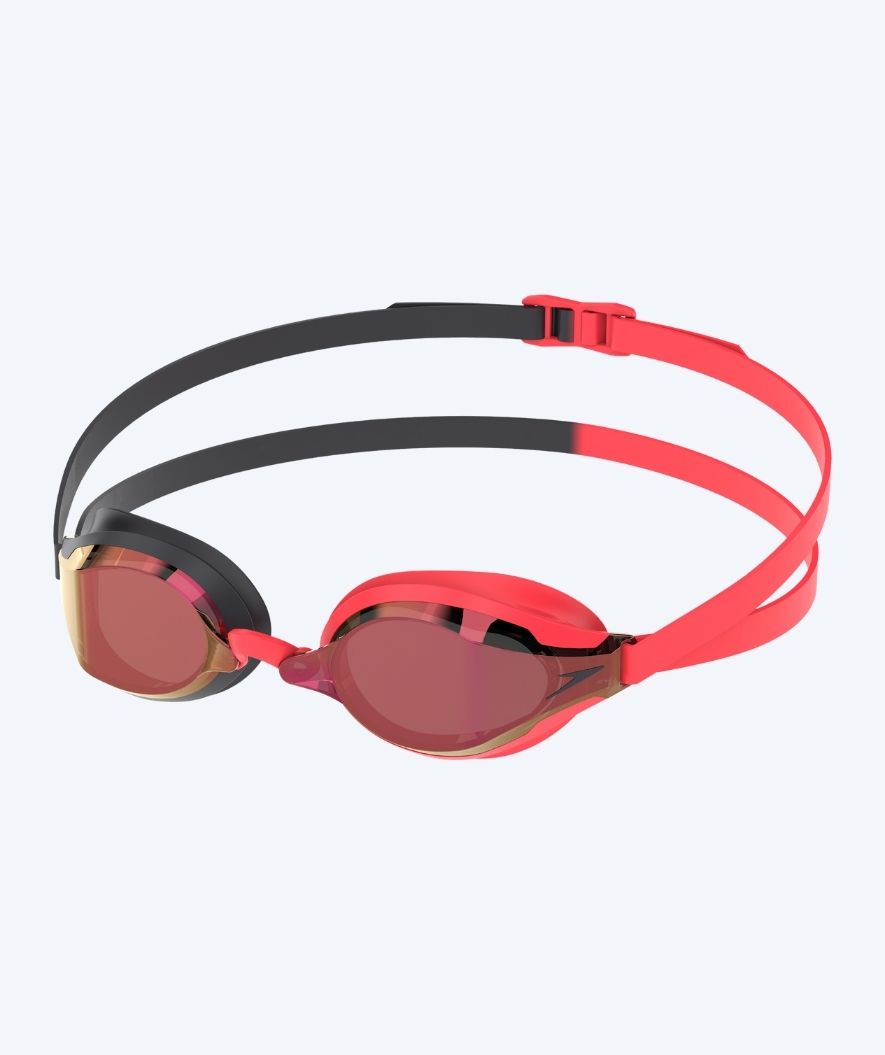Speedo Elite simglasögon - Fastskin Speedsocket 2 Mirror - Röd/Svart
