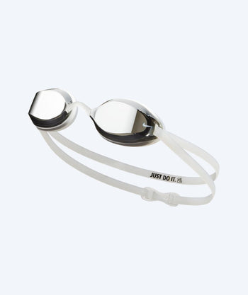 Nike Elite simglasögon - Legacy Comfort Mirror - Vit/silver