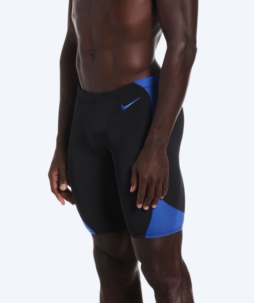 Nike långa badbyxor för herr - Hydrastrong Fly - Svart/Blå