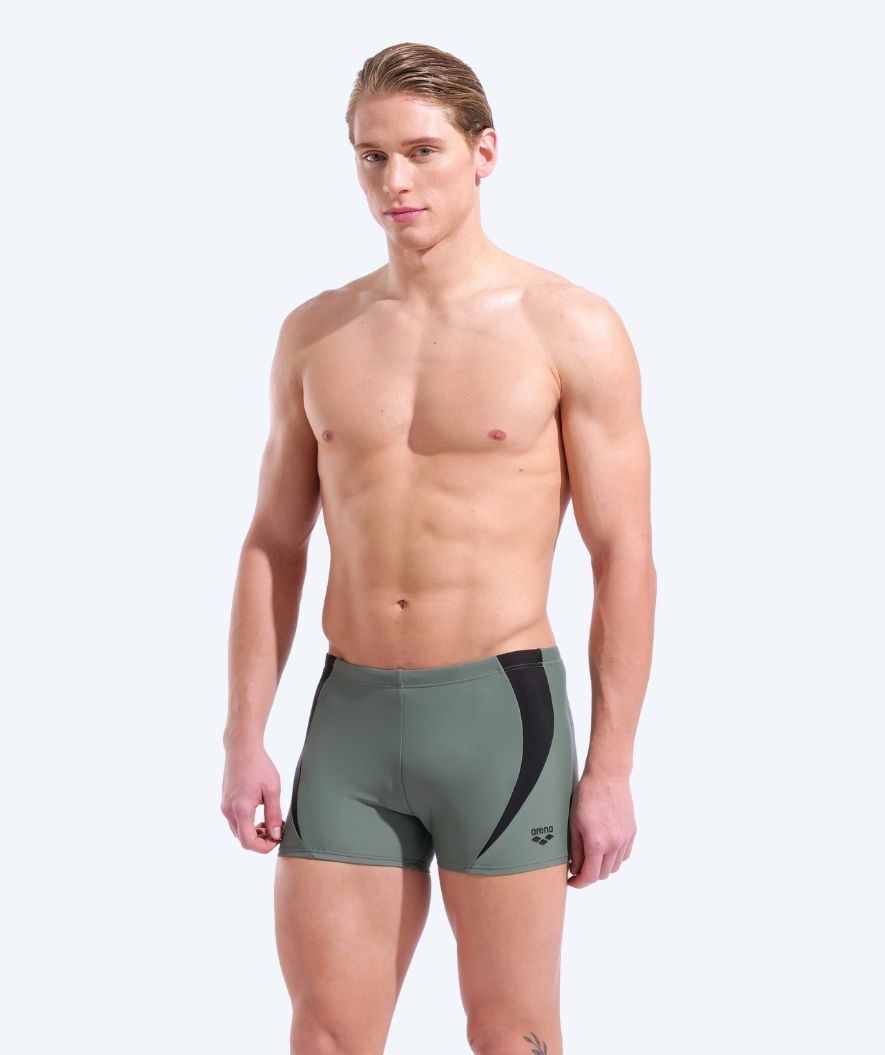 Arena trunks för herr - Kikko Panel - Grön/svart
