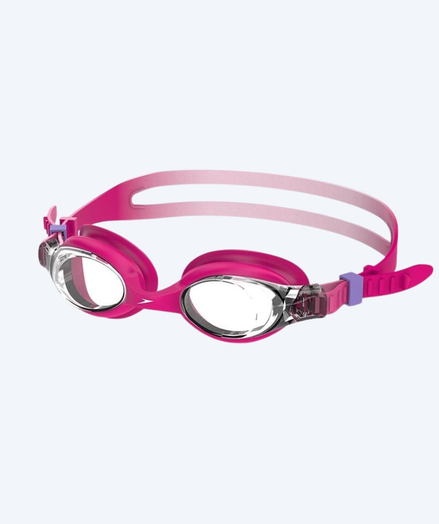 Speedo simglasögon för barn (3-6) - Skoogle - Rosa/Ljusröd
