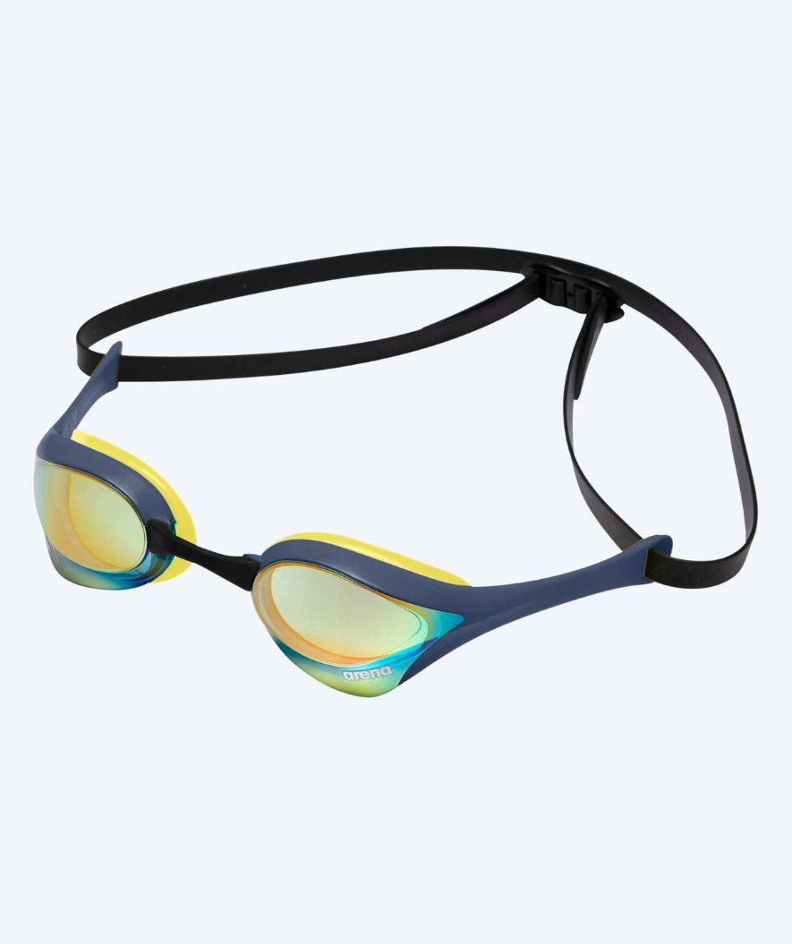 Arena Elite simglasögon - Cobra Ultra SWIPE Mirror - Guld/Mörkblå (Limited 2026)