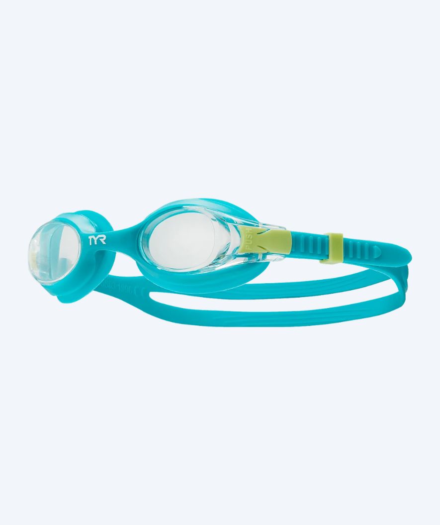 TYR simglasögon för barn - Swimple - Turkos/Klar