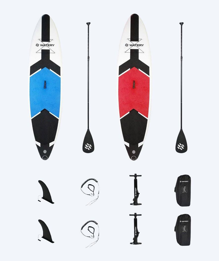 Paket SUP rea: 2x Watery uppblåsbar SUP - Global 10'6