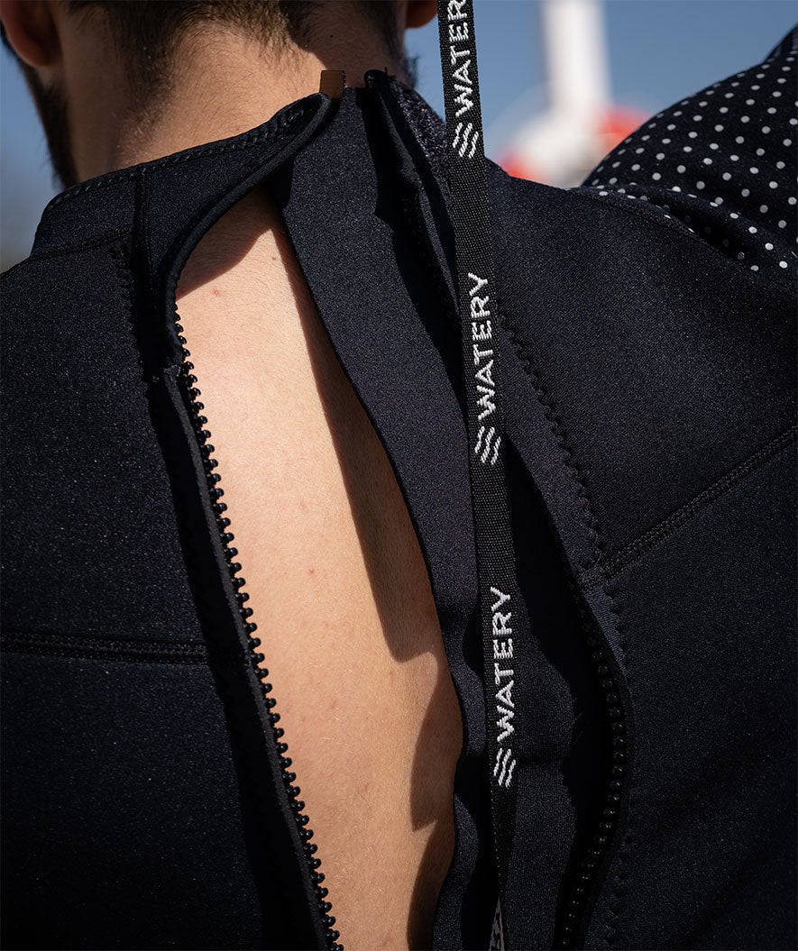 Watery våtdräkt för herr - Hedgehog (3mm) - Svart