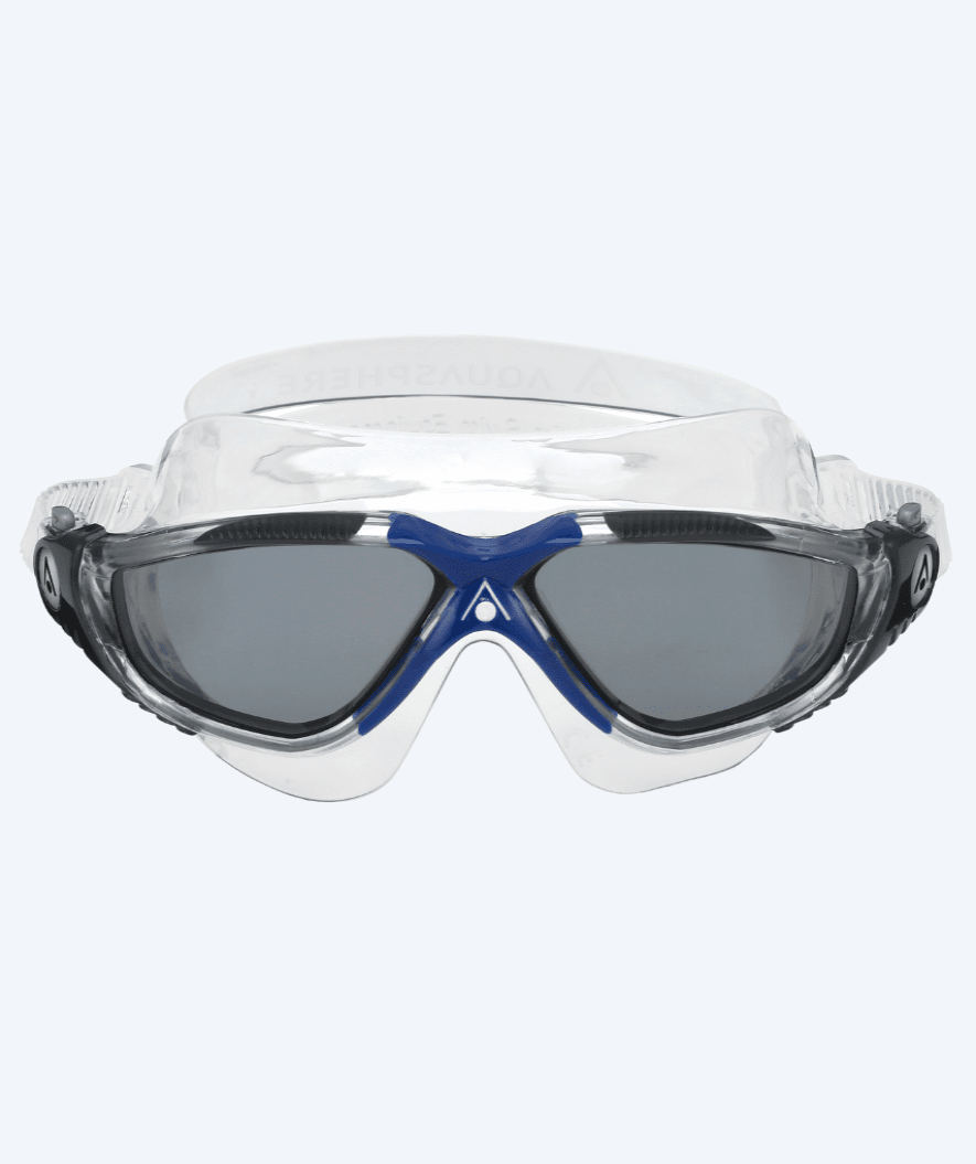 Aquasphere simmask för vuxna - Vista - Klar/blå (Smoke lins)