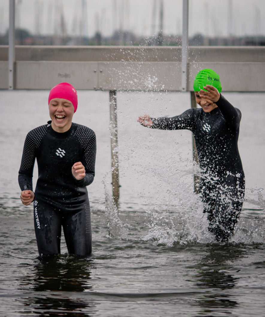 Watery våtdräkt för barn - Hedgehog (3mm) - Svart