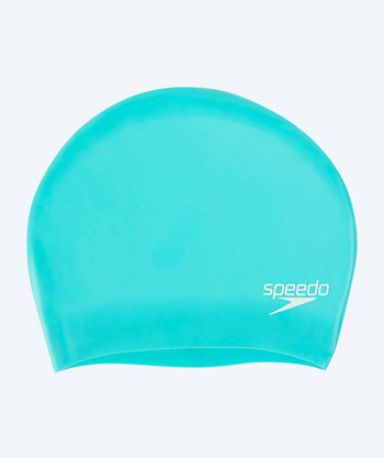 Speedo badmössa för långt hår - Turkos
