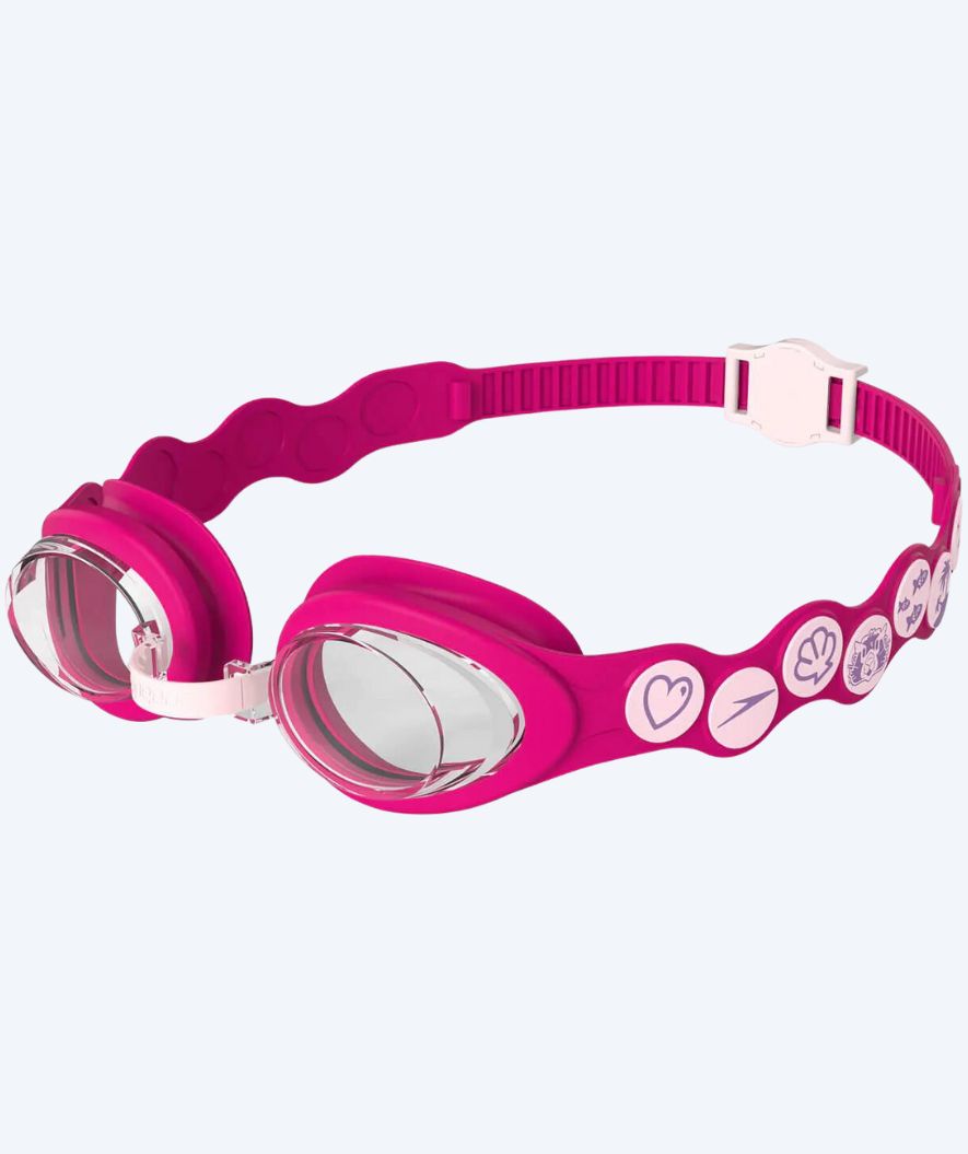 Speedo simglasögon för barn (3-6) - Infant Spot - Rosa