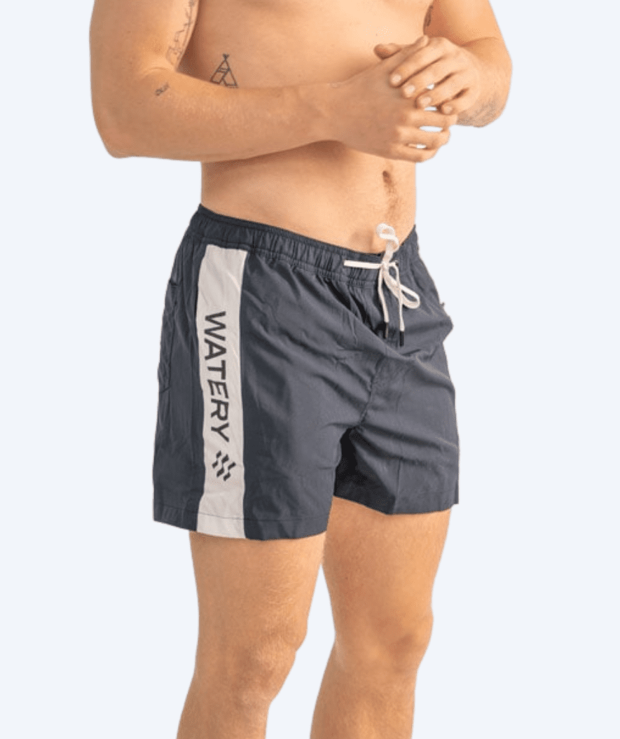 Watery badshorts för herr - Signature Eco - Mörkblå