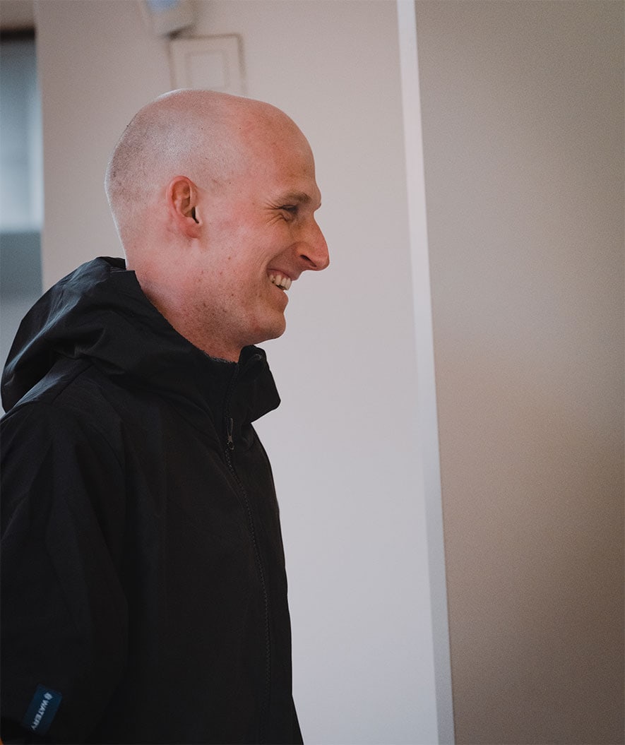 Watery surf poncho - Waterproof - Svart