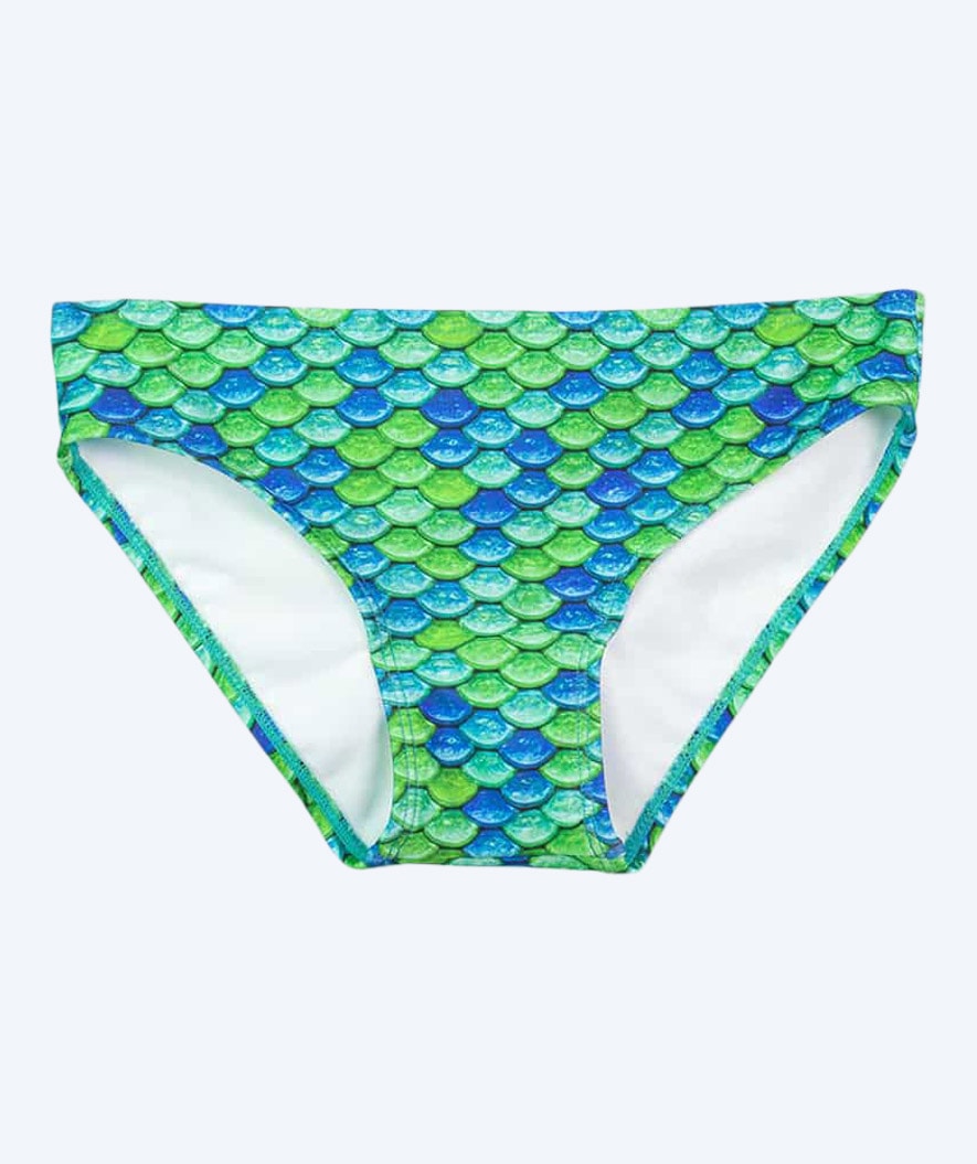 Fin Fun bikiniunderdelar för barn - Aussie Green
