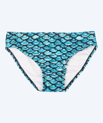 Fin Fun bikiniunderdelar för barn - Tidal Teal