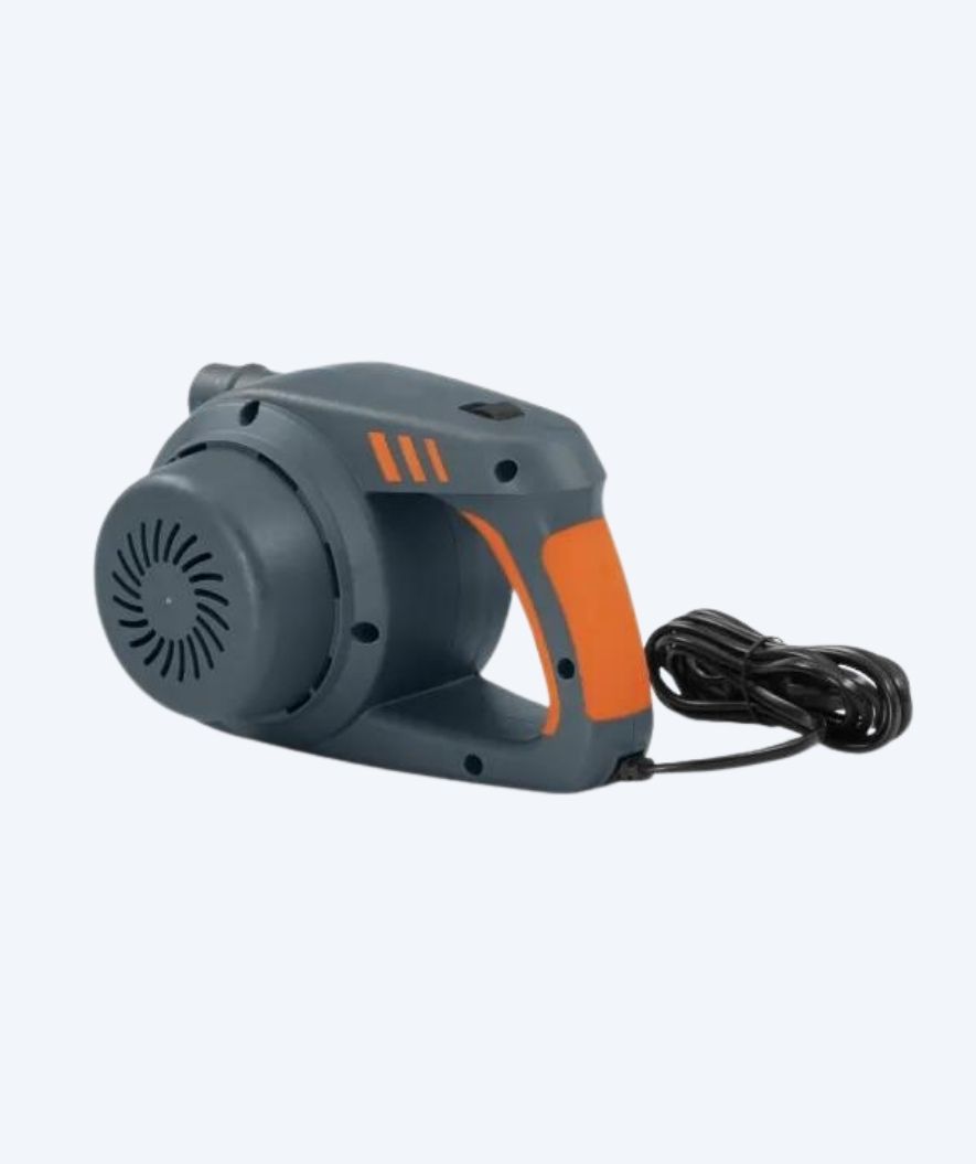 Bestway elektrisk luftpump - PowerGrip - Svart/orange