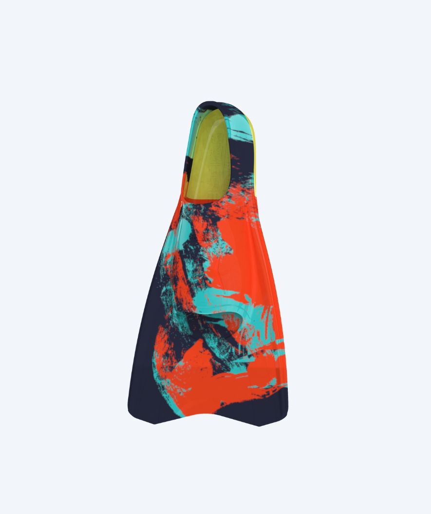 Speedo simfötter - Medium Blade - Röd/mörkblå