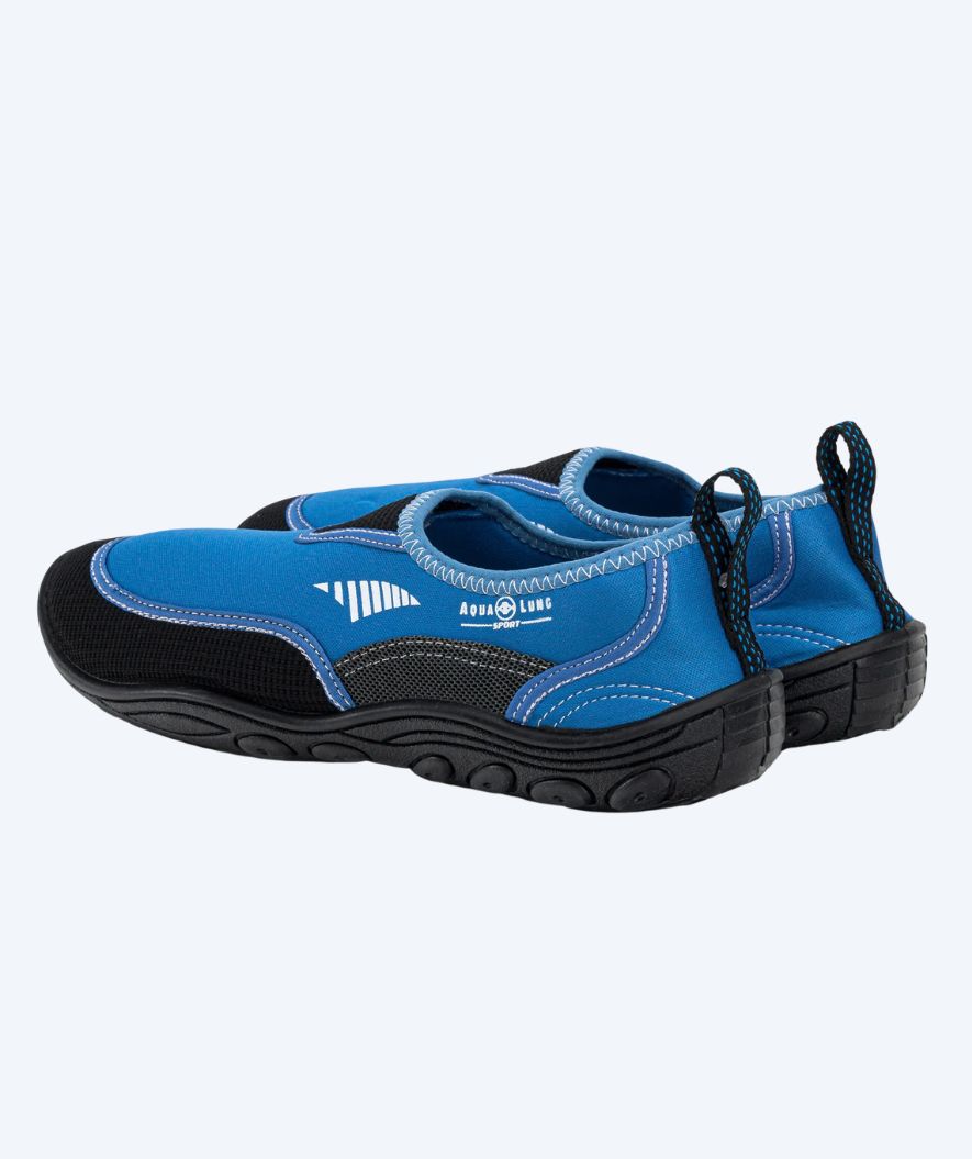 Aquasphere neopren badskor för vuxna - Beachwalker RS - Blå/svart