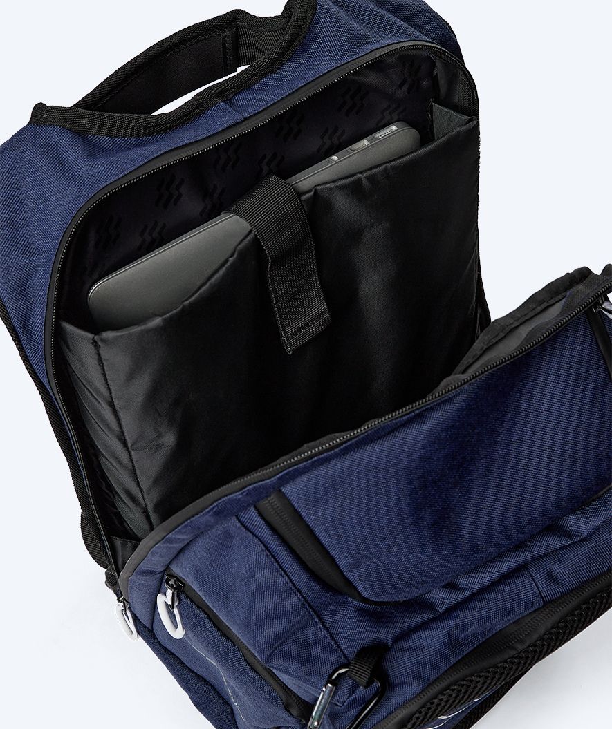 Watery simväska - Viper Elite 45L - Mörkblå/vit