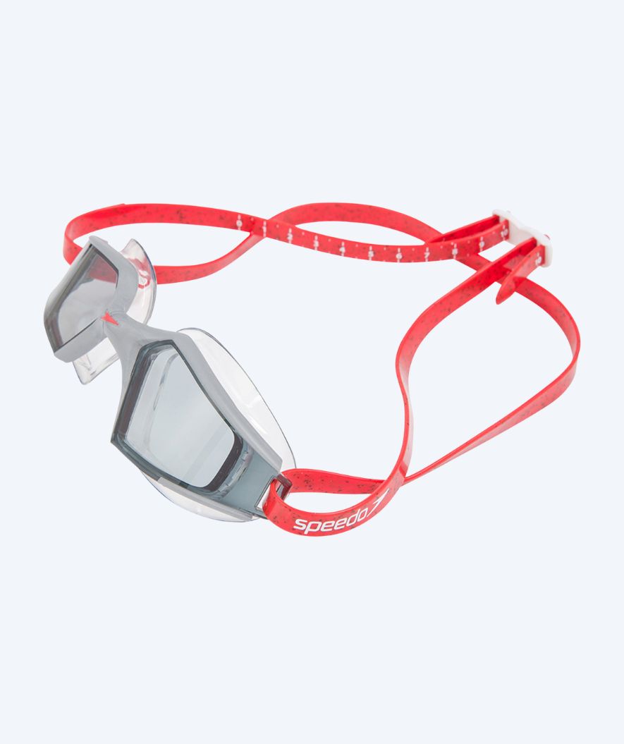 Speedo simglasögon till öppet vatten - AquaPulse max - Röd/grå