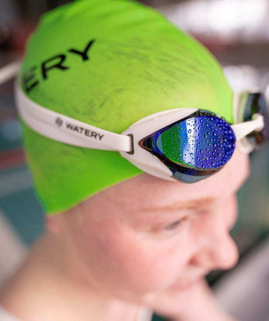 Watery simglasögon tävling - Poseidon Ultra Mirror - Svart/silver