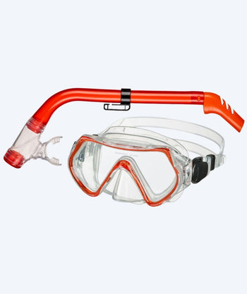 Beco Combo snorkelset för barn (från 4 år) - Ancona - Röd