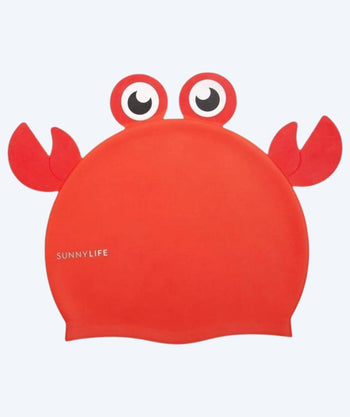 Sunnylife badmössa för barn - Crab - Röd